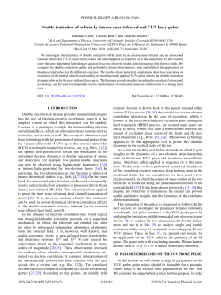 Double ionization of helium by intense near