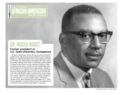 Former president of SC State University, Orangeburg