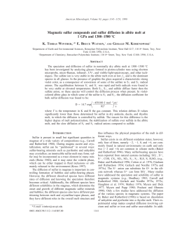 Full Text - Mineralogical Society of America