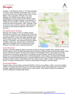 Douglas - Arizona Commerce Authority