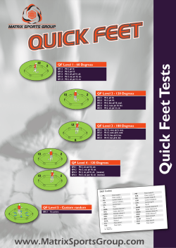 Test Poster - Quick Feet UK
