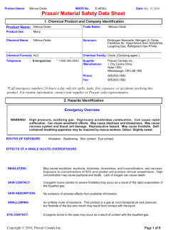 Nitrous Oxide MSDS E-4636 2016
