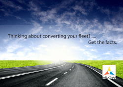 Thinking about converting your fleet? .... Get the facts.