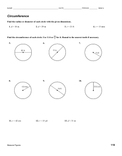 Circumference