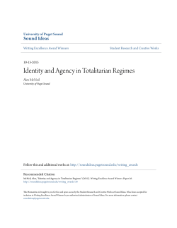Identity and Agency in Totalitarian Regimes