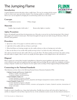 The Jumping Flame - Flinn Scientific