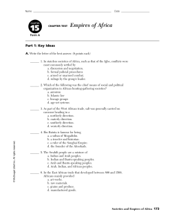Chapter 15 Test, Form A