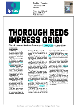 THOROUGH REDS IMPRESS ORIGI