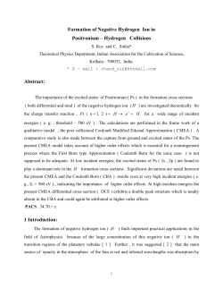 Formation of Negative Hydrogen Ion in