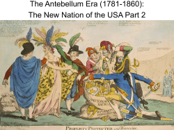 The New Nation of the USA Part 2