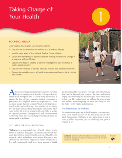 Taking Charge of Your Health