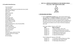 25 Possible Identifications