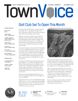 Golf Club Set To Open This Month