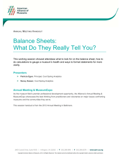 Interpreting Balance Sheets: What Do They Really Tell You?