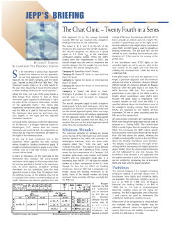 The Chart Clinic &ndash; Twenty Fourth in a Series