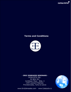 Terms and Conditions