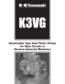 K3VG Technical Brochure - Kawasaki Precision Machinery