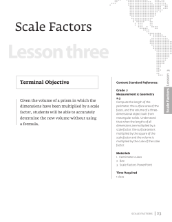 Scale Factors - Port of Long Beach
