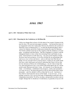 april 1865 - Art Circle Public Library