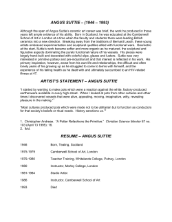 angus suttie - ASU Art Museum