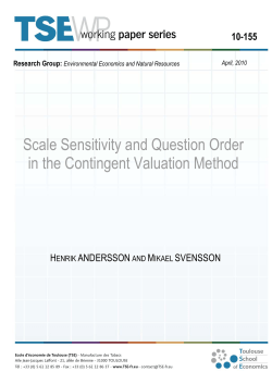 Full text - Toulouse School of Economics