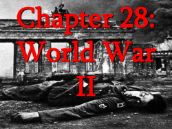 Chapter 29 WWII - Cloverleaf Local Schools