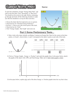Part I: Some Preliminary Tests
