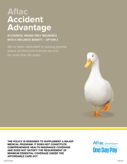 Aflac Accident Advantage