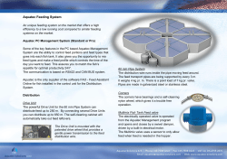 Aquatec Feeding System