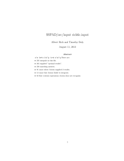 SPAD/src/input rich6c.input