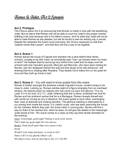 Act 2, Prologue Act 2, Scene 1 Act 2, Scene 2 &ndash; You will need to