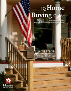 IQ Home Buying Guide - Educators Credit Union