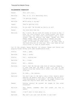 113 ROLLERSKATES TRANSCRIPT