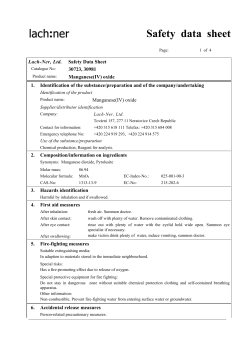 Safety data sheet - Lach