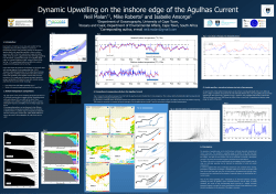 Dynamic Upwelling on the inshore edge of the Agulhas Current