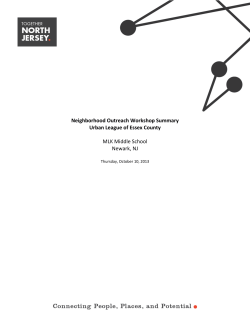 Urban League of Essex County (October 10,2013)