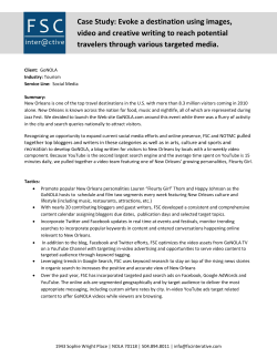 Case Study: Evoke a destination using images