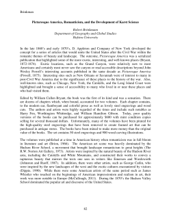 Brinkman 82 Picturesque America, Romanticism, and the