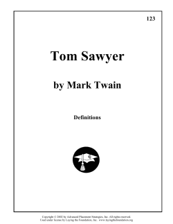 Tom Sawyer