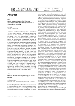 Abstract - European Confederation of Medical Mycology