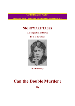 Can the Double Murder? - Constant Present Time