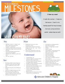 Say Hear Do See Understand - Advocate Children`s Hospital