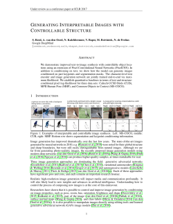 generating interpretable images with controllable