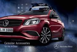 Genuine Accessories - Duda-cars.mercedes