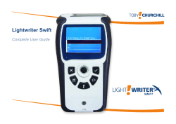 Lightwriter Swift