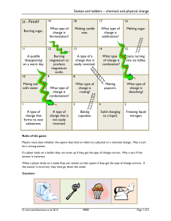 chemical and physical change