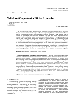 Multi-Robot Cooperation for Efficient Exploration