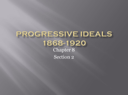 Progressive Ideals Powerpoint
