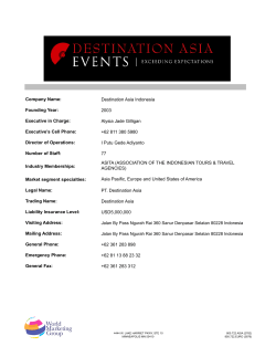 Fact Sheet Link - World Marketing Group