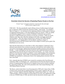 Scientists Unlock the Secrets of Exploding Plasma Clouds on the Sun